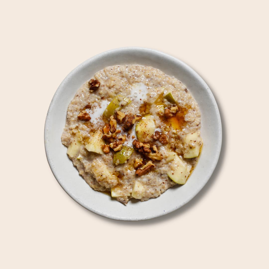 Brown Rice and Apple Porridge Recipe