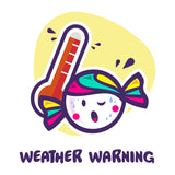 Weather Warning Label