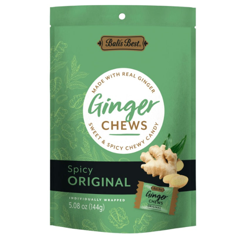 Balis Best Original Ginger Chews 508 Oz Auntie K Candy 2949