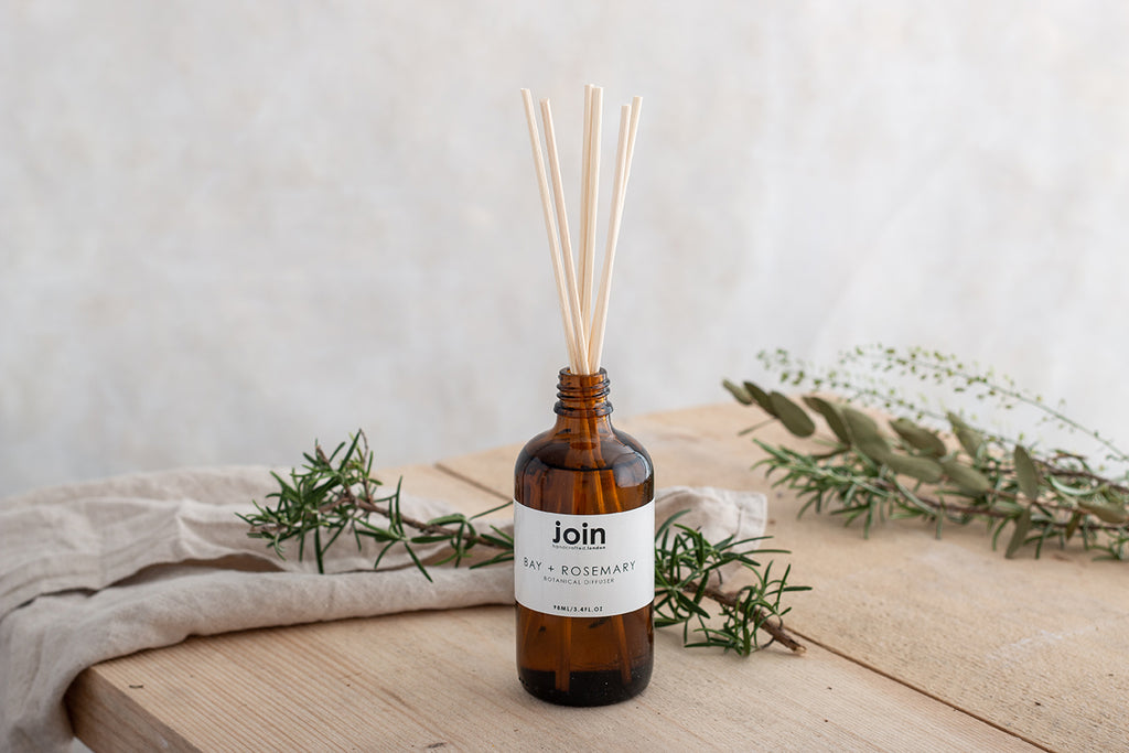 Bay + Rosemary Join Luxury Essential Oil Botanical Room Diffuser