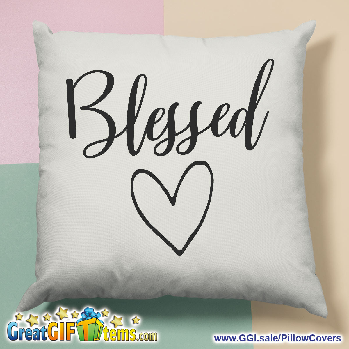 blessed throw pillows