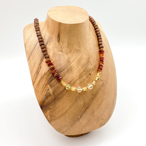 rudraksha necklace