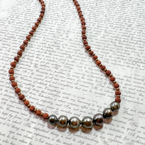 rudraksha necklace