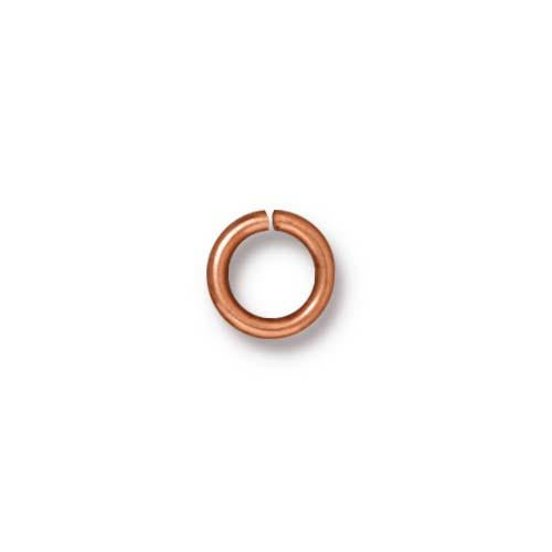 6.5mm Oval Jump Ring (4 Metal Options) - 50 pcs.