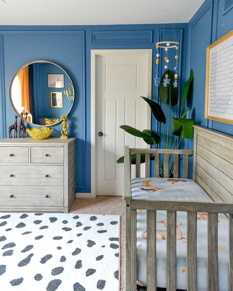 blue nursery room