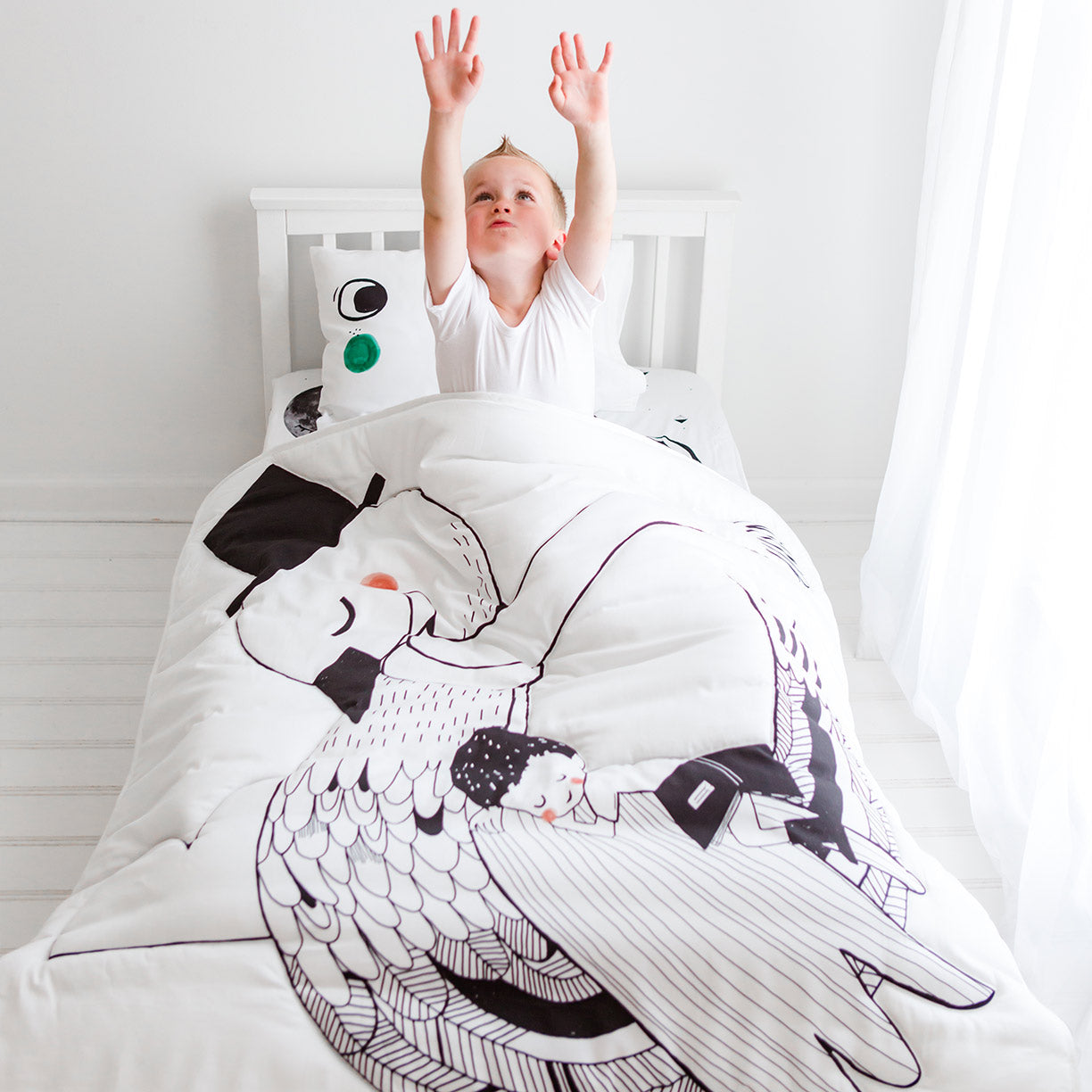 Swan Toddler Comforter Rookie Humans