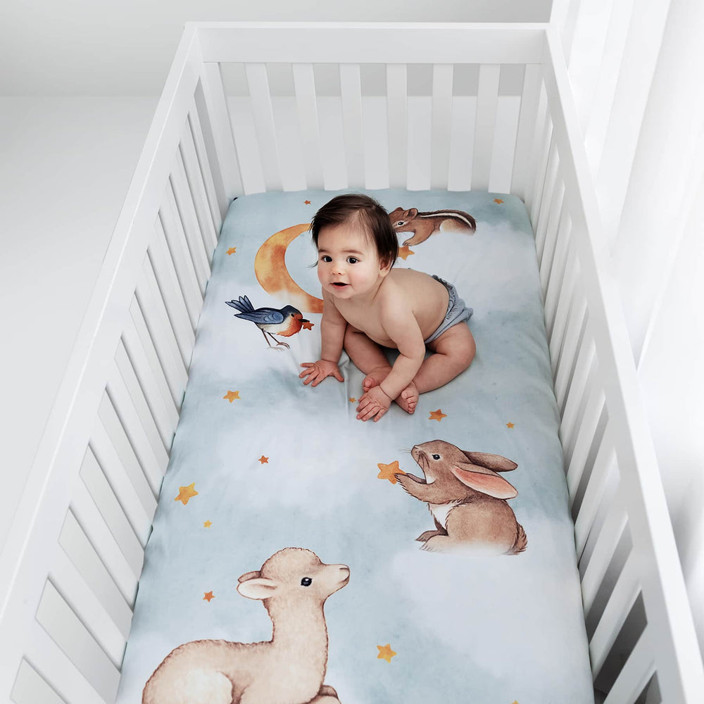 llama crib sheet