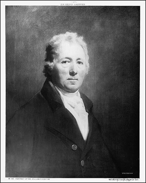 Mr. William Forsyth, head-and-shoulders portrait Subjects: Forsyth, William,--1737-1804.