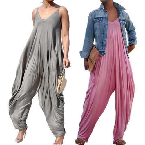 casual baggy jumpsuit