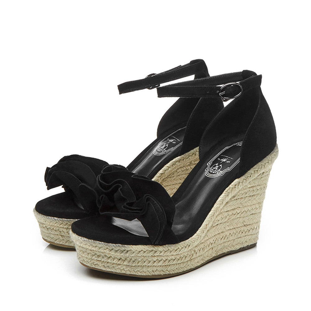 black wedges for prom