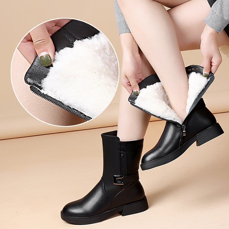 ladies non slip boots