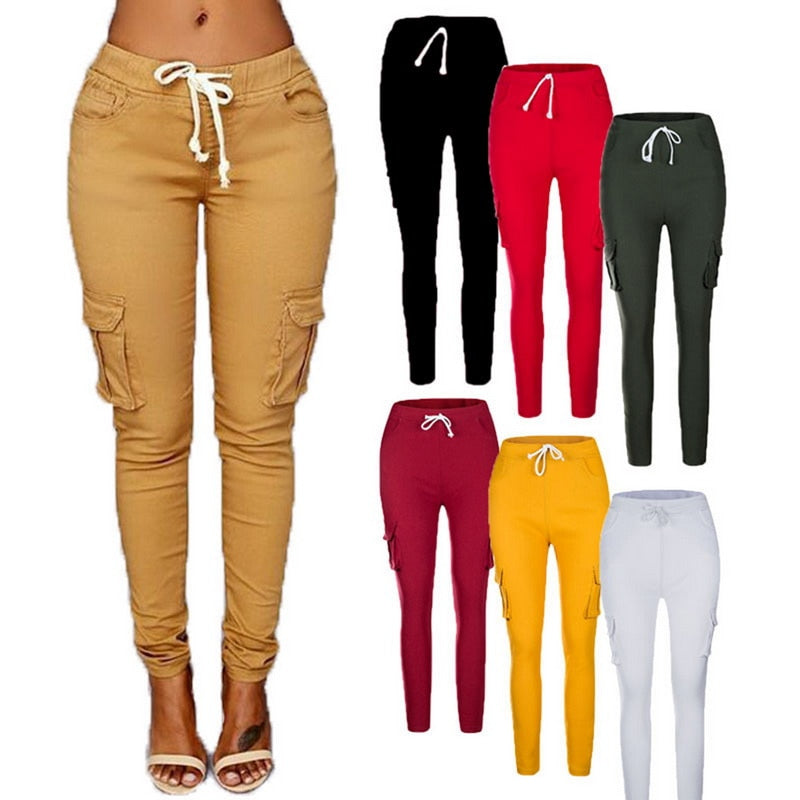 women's sweatpants with cargo pockets