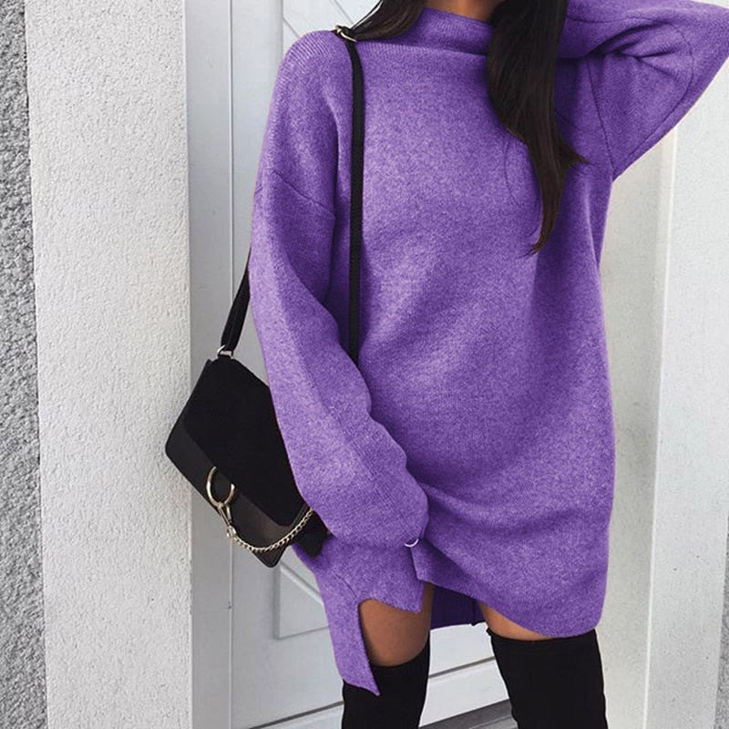 oversized sweater dress plus size