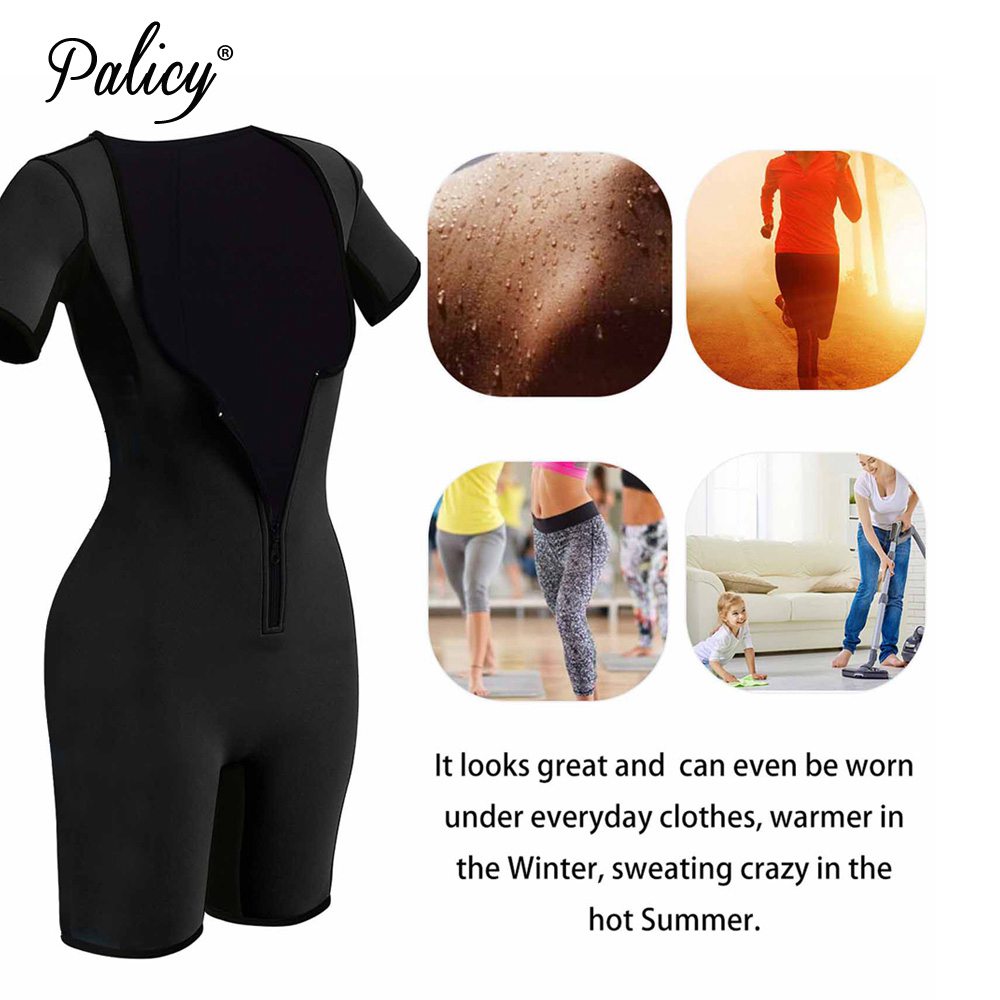 plus size women's sauna suit