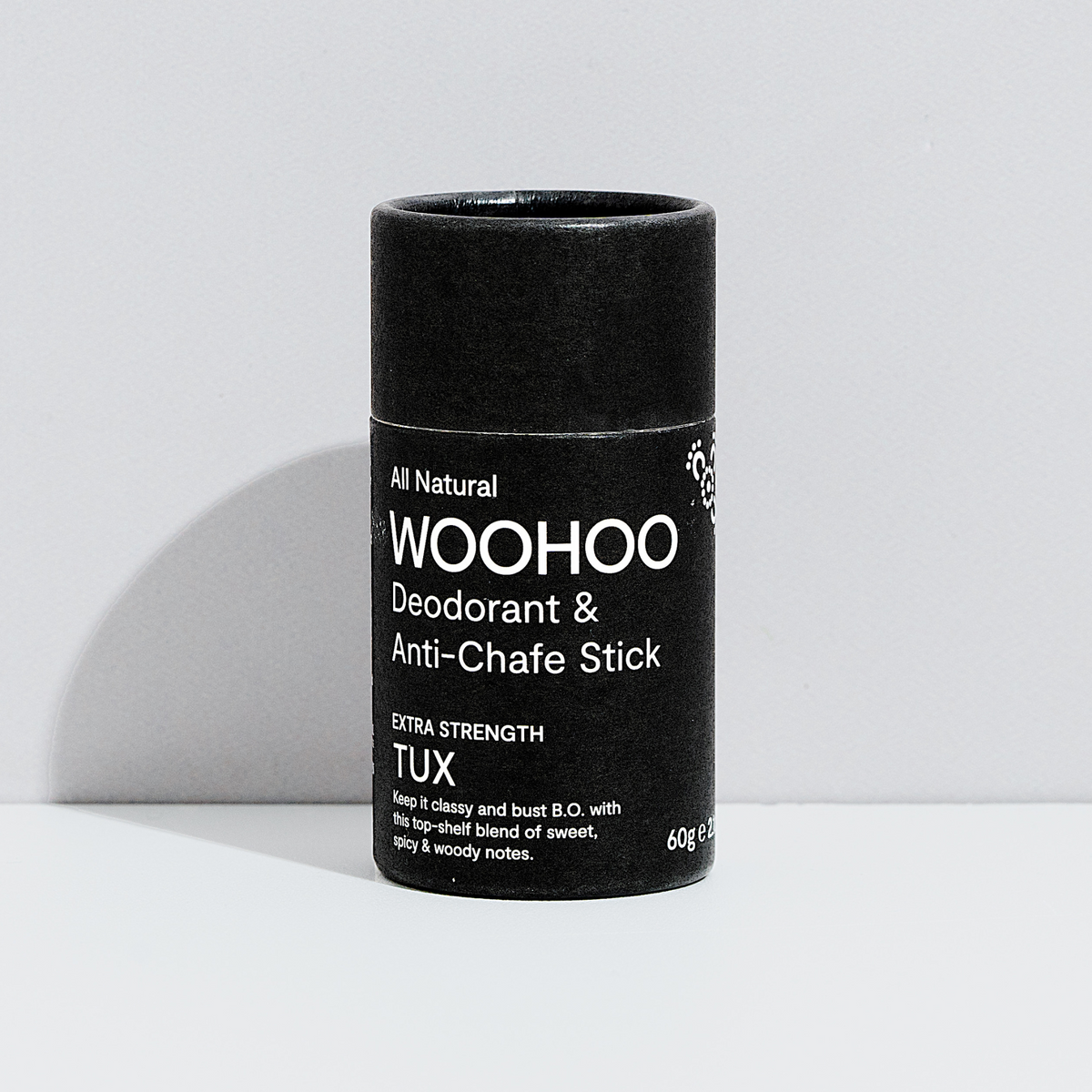 Free Gift With Purchase - Woohoo Natural Deodorant & Anti-Chafe Stick (Tux) 60g