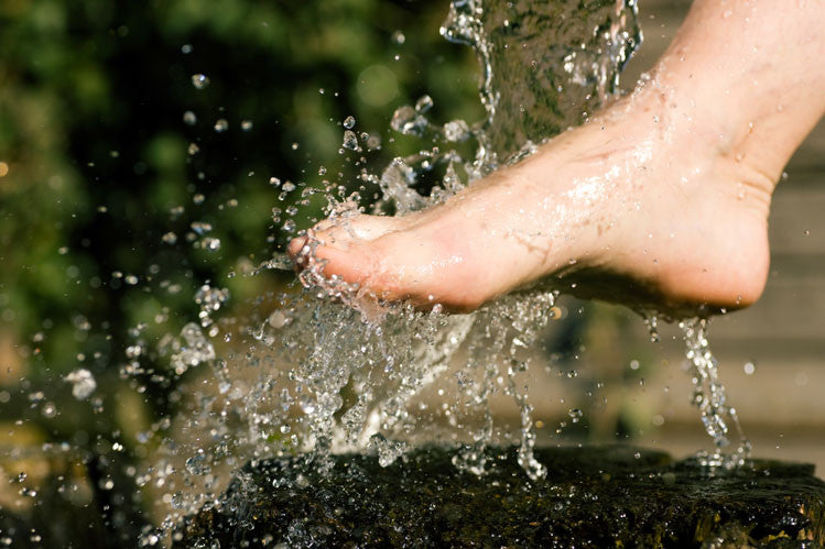 natural foot exfoliator soak