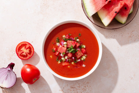 Tomato Watermelon Gazpacho