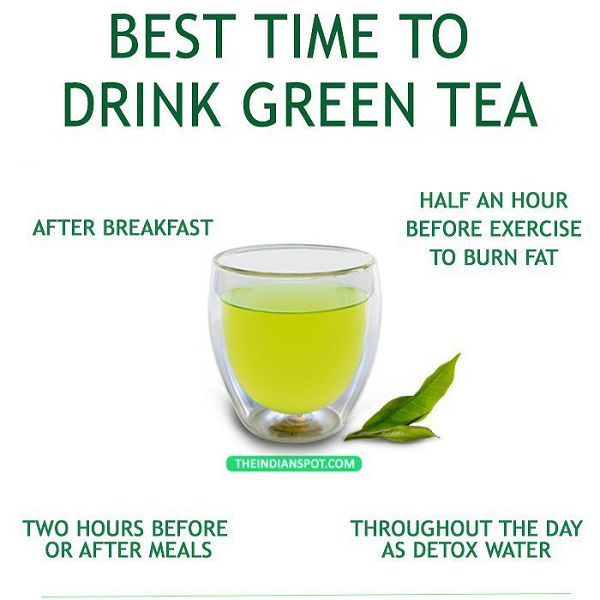 Best time for green tea TTN Palawan 