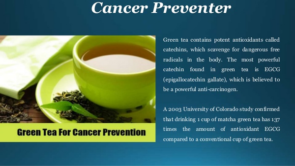 Green tea fights cancer