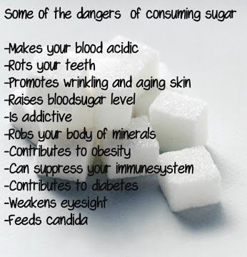 Danger Of Consuming Sugar