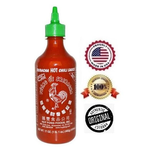 Huy Fong SRIRACHA HOT CHILI SAUCE 17 oz 