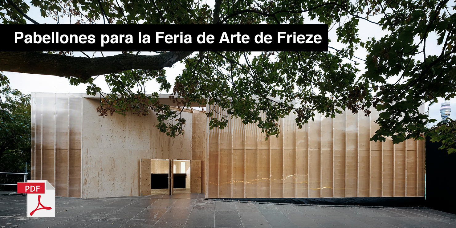Pabellones para la Feria de Arte de Frieze. PDF, Carmody Groarke. 