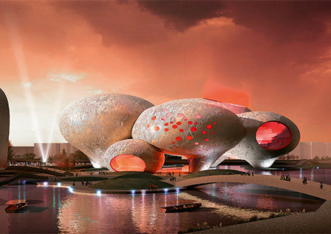 Museo Chino del Cómic y la Animación Hangzhou, China 2011- [Competition First Prize] 