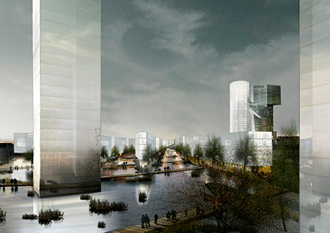 Proyecto Shan-Shui en Hangzhou China 2009- [Competition First Prize] 