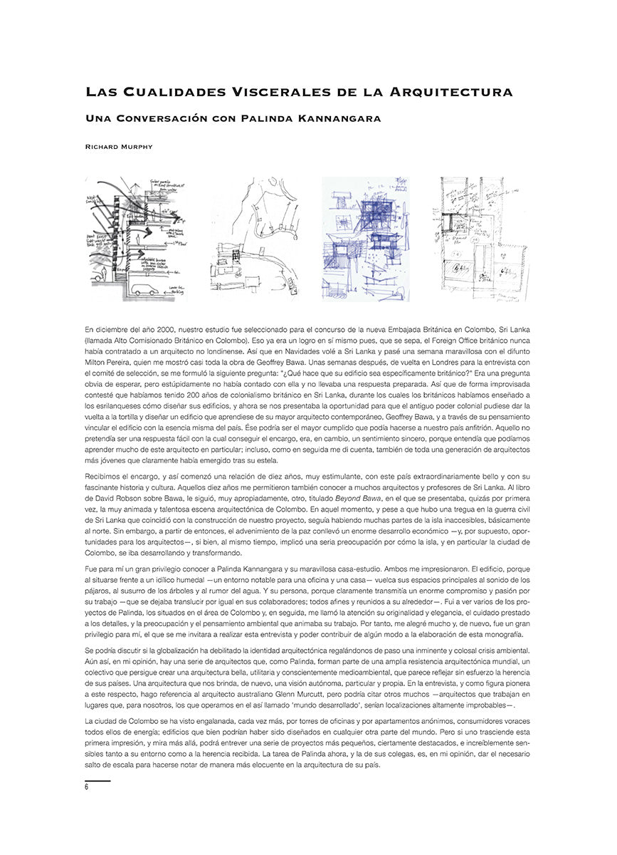 Interview Palinda Murphy El Croquis