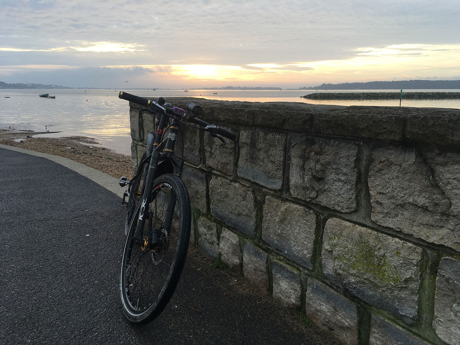 Taken in September just past the old Lifeboat Museum - it's my favourite time of the year to ride to work!