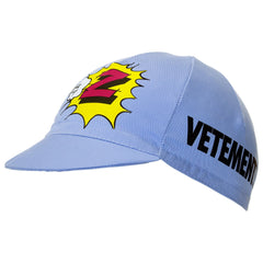 Z Vetements retro cycling cotton cap that is an accurate replica as worn by the members of the Z team from 1987 to 1992.