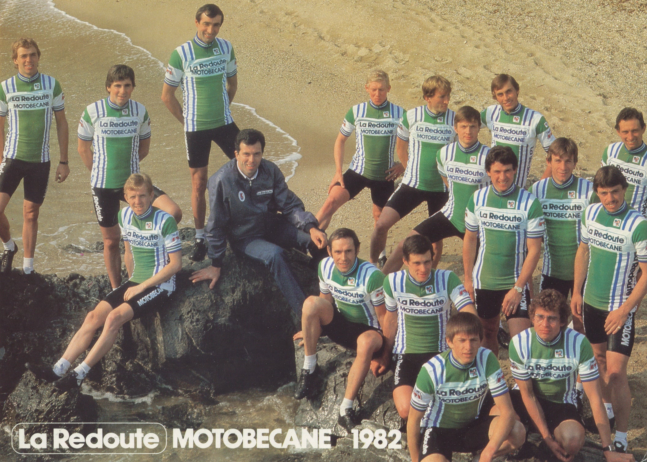 1982 La Redoute team postcard