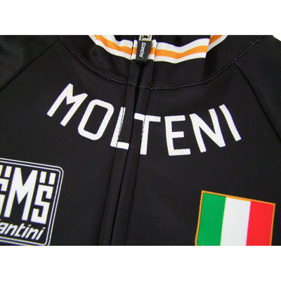 Molteni Retro Full Zip Jersey - Short Sleeve with full zip by Santini ...