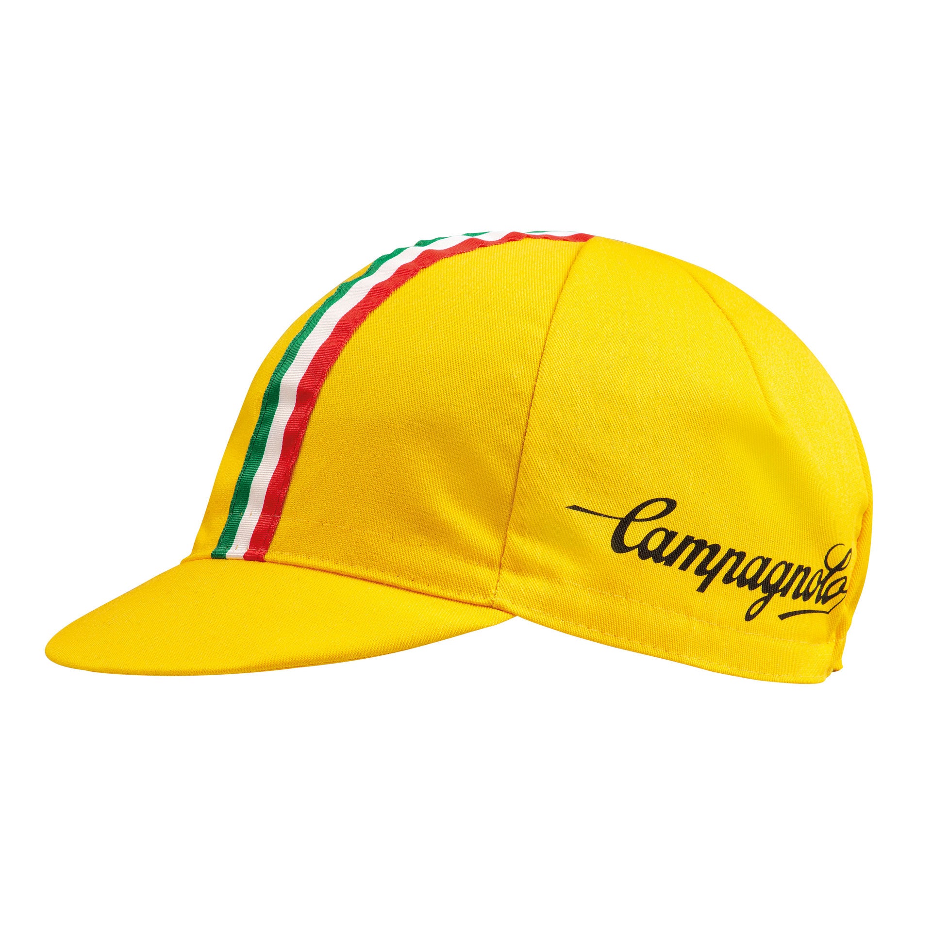 yellow cycling cap