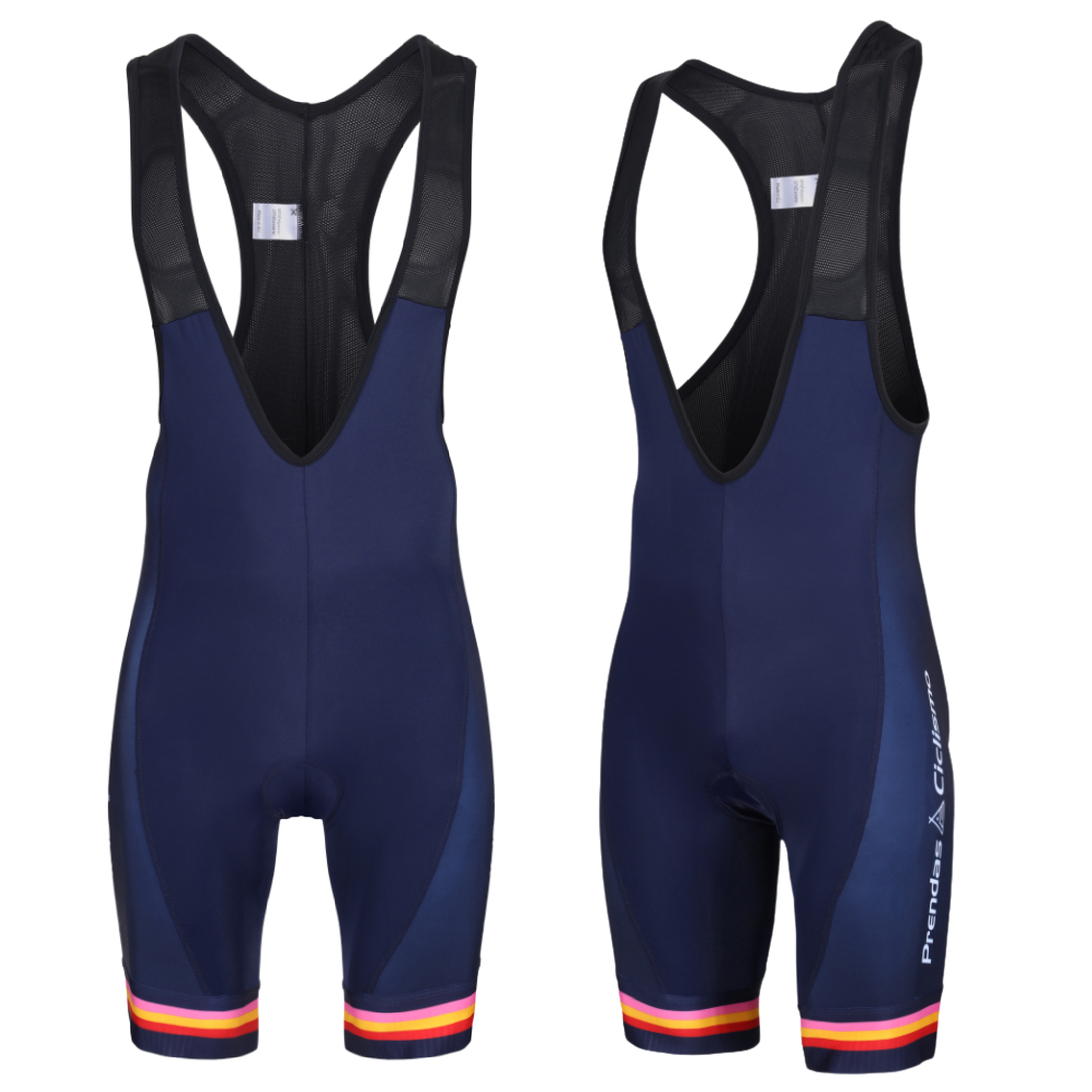 Cyclonus Chicane Seamless Cycling Bib Shorts - Navy Blue