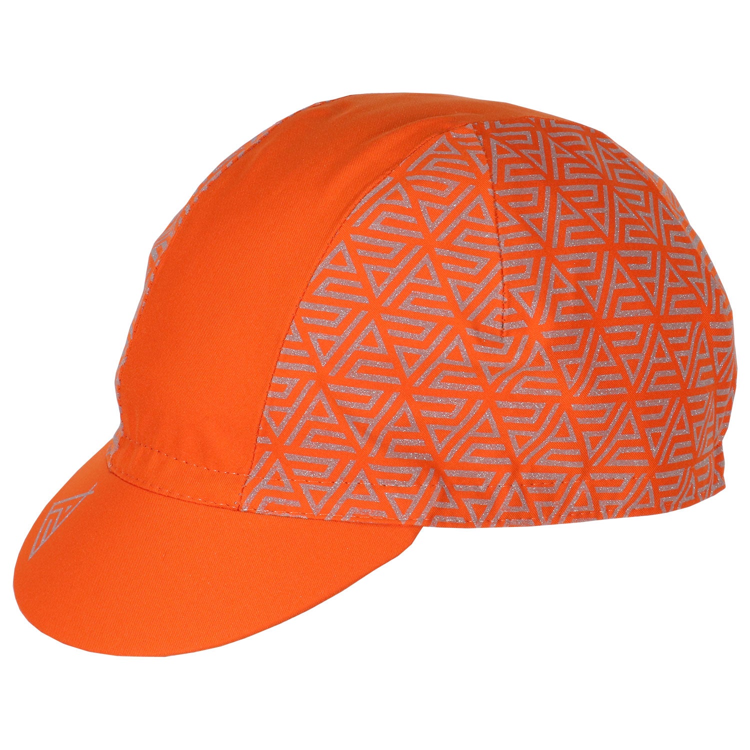 orange cycling cap