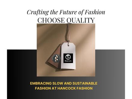 Crafting the Future of Fashion at Hancock Fashion