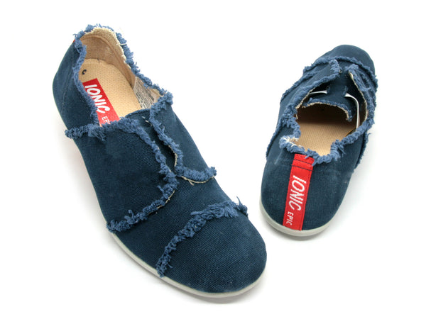 Men's Sando in Navy Blue – Ionic Epic simply FABRIC footwear