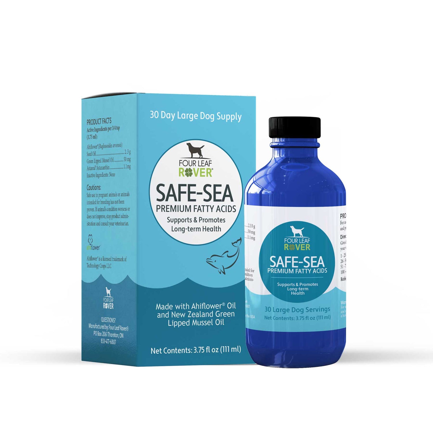 Safe-Sea: Green Lipped Mussel Oil For Dogs