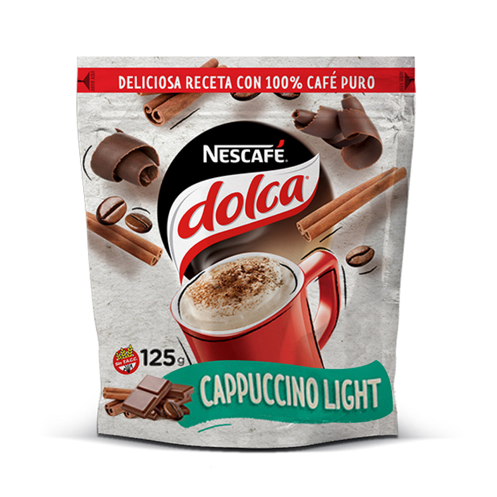 Nescafé Dolca Mixes Capuccino Light 125 Gr | Shop Nestlé