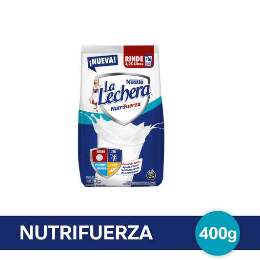 Cartón Leche Entera La Lechera 1 Lt. 