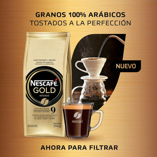 Café Molido NESCAFÉ: Tueste de Grano Ideal