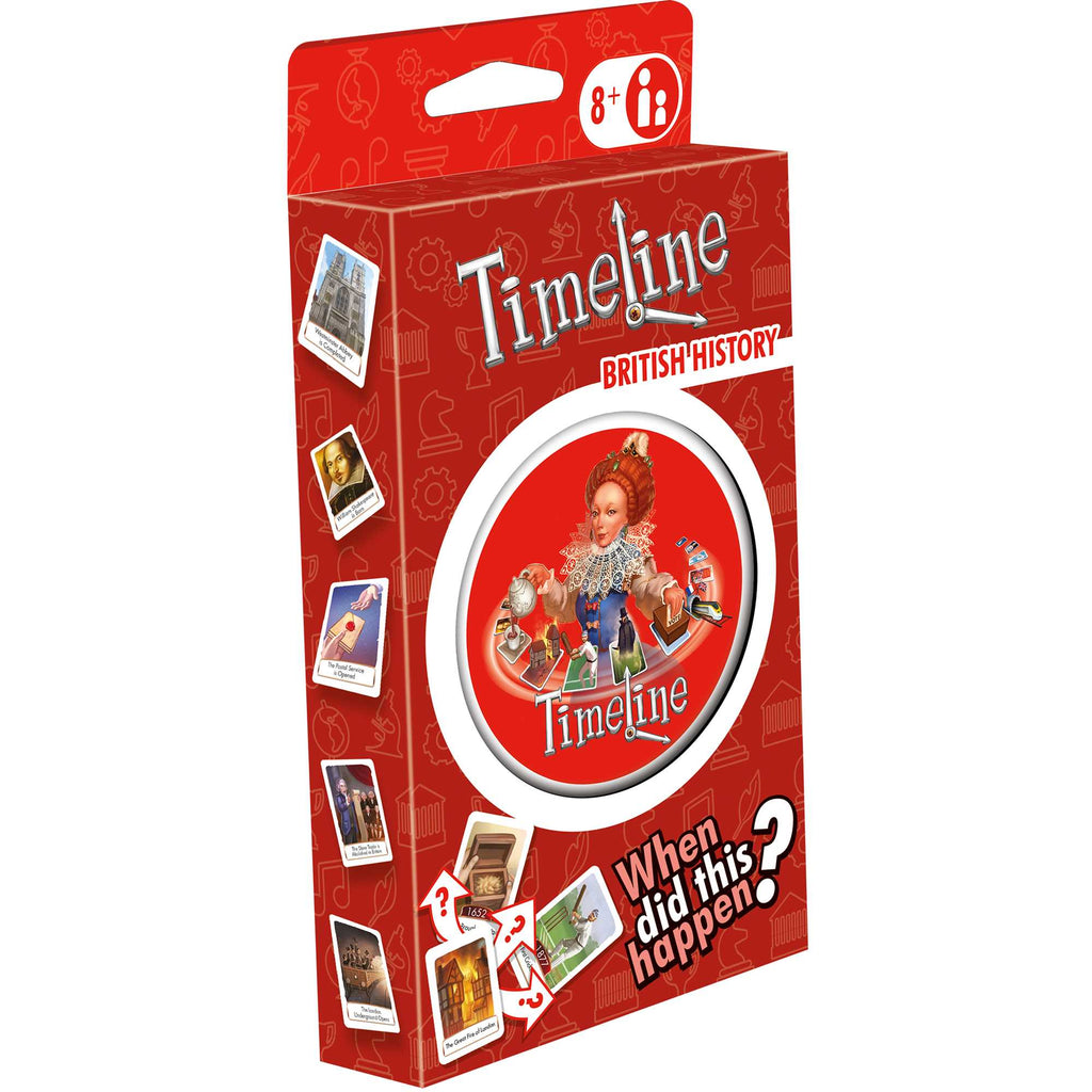 British History: Timeline Eco Blister (T.O.S.) -  Asmodee Editions