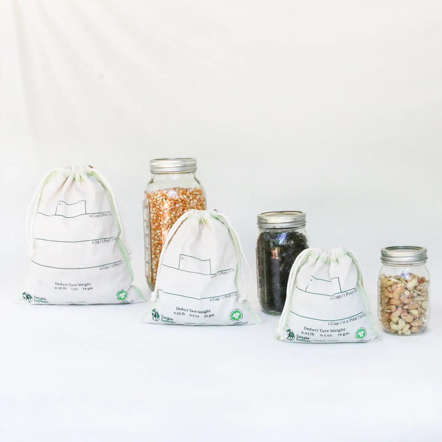 Organic Cotton Bulk Bin Bags