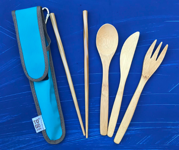 Bambu Plastic Free Travel Utensil Set – Fillgood