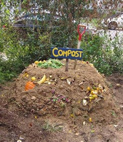 compost in the ground zero waste