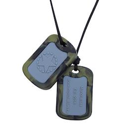 chew dog tags