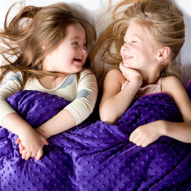 Buy a Weighted Blanket for Kids | FREE Shipping | Harkla