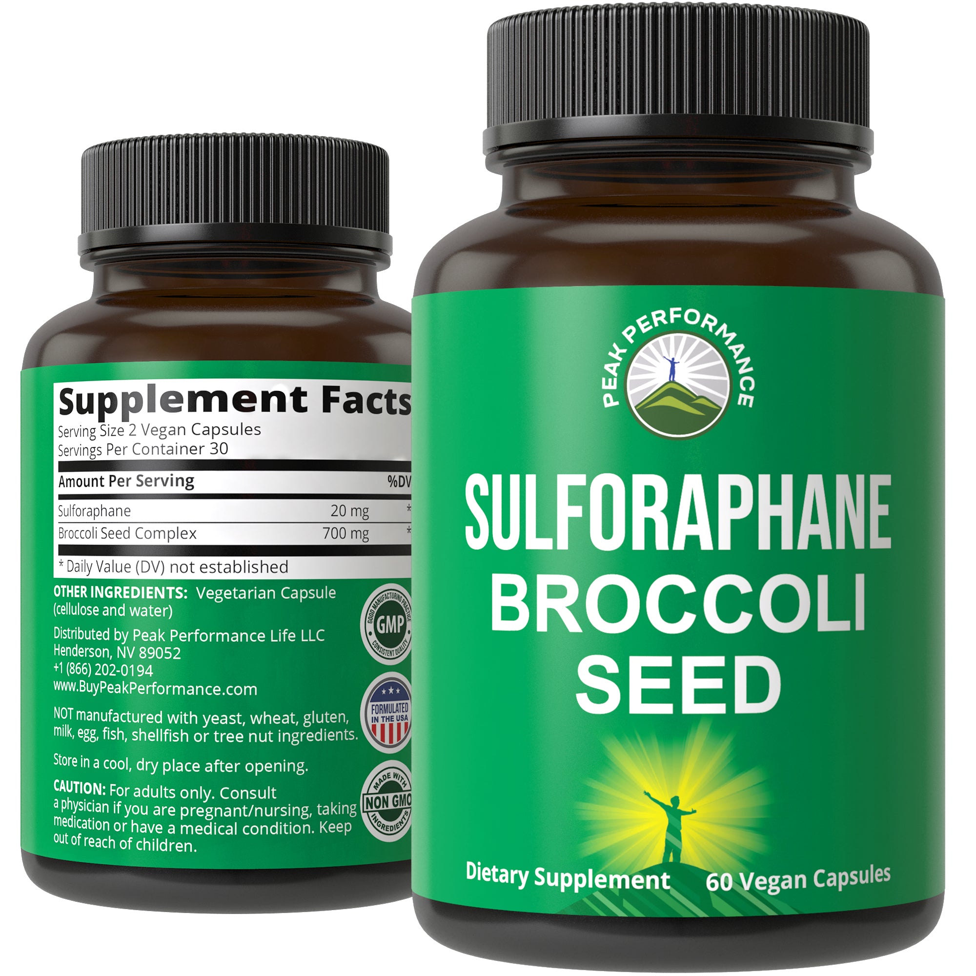 Sulforaphane Broccoli Seed Extract Capsules