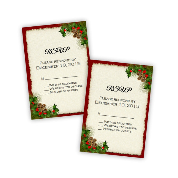 free photo christmas card templates with pine